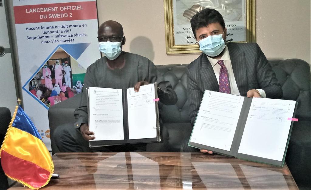 Le ministre de l’Economie tchadien Issa Doubragne et  Bulut BAĞCI ont signé un protocole d’accord économique